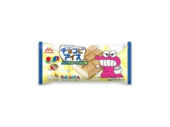 森永 クレヨンしんちゃん チョコビアイス バニラヨーグルト味 袋135ml